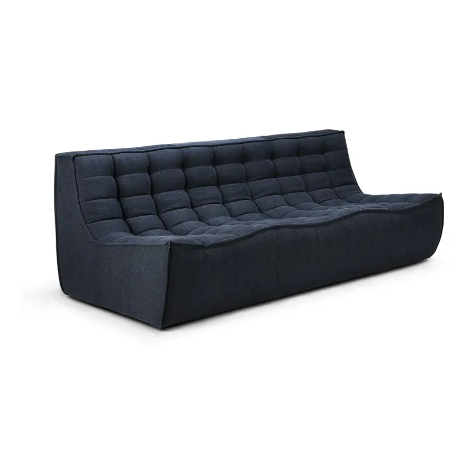 Sofá de 3 plazas N701, Graphite Eco*Ethnicraft Hot