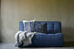 Sofá de 2 plazas N701, Tela blue*Ethnicraft Hot