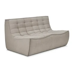 Sofá de 2 plazas N701, Tela ecru*Ethnicraft Discount