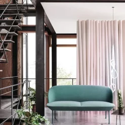 Sofá de 3 plazas Oslo, Steelcut 180-Dark grey*Muuto Hot