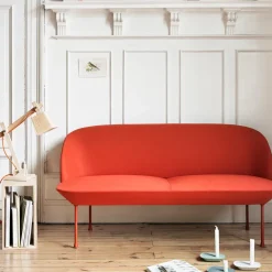 Sofá de 2 plazas Oslo, Steelcut 160-light grey*Muuto