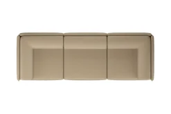 Sofá de 3 plazas Palo Block con reposabrazos Low 295 cm,*Hem