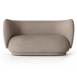 Sofá de 2 plazas Rico, Brushed warm grey*Ferm Living Discount