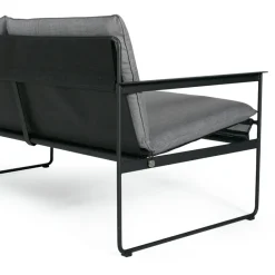 Sofá de 2 plazas Slow, Sunbrella -base de acero en color negro*SMD Design Hot