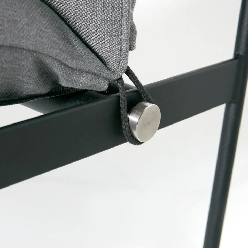 Sofá de 2 plazas Slow, Sunbrella -base de acero en color negro*SMD Design Hot