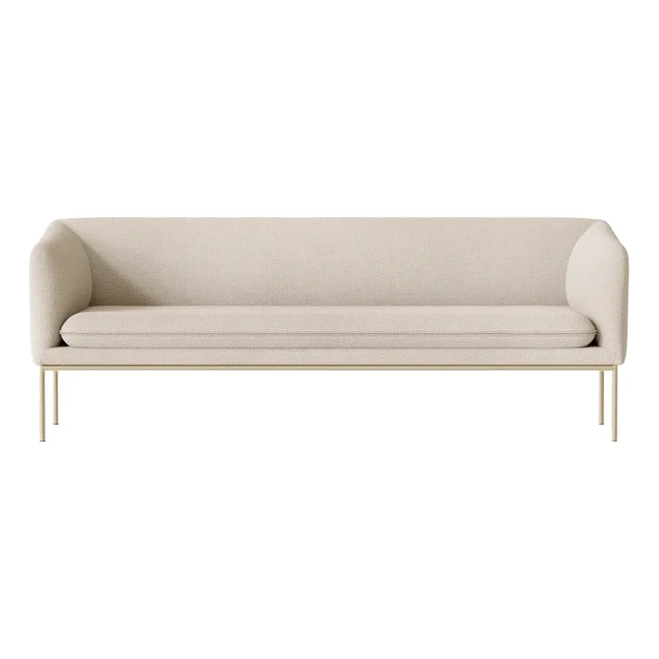 Sofá de 3 plazas Turn, Cashmere-boucle*Ferm Living Clearance