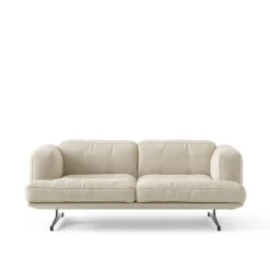 Sofá Inland AV22 2 plazas, Clay 0011-warm black*&Tradition