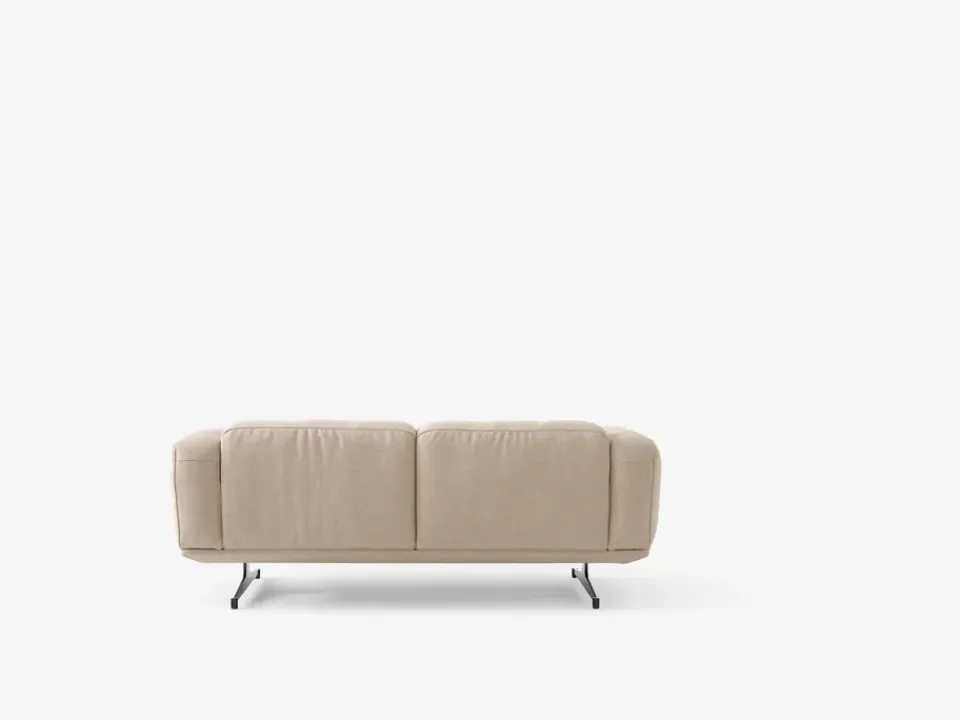 Sofá Inland AV22 2 plazas, Clay 0011-warm black*&Tradition