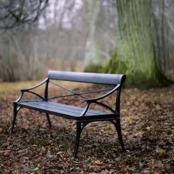Sofá Lessebo, Caoba, soporte negro*Byarums bruk Discount