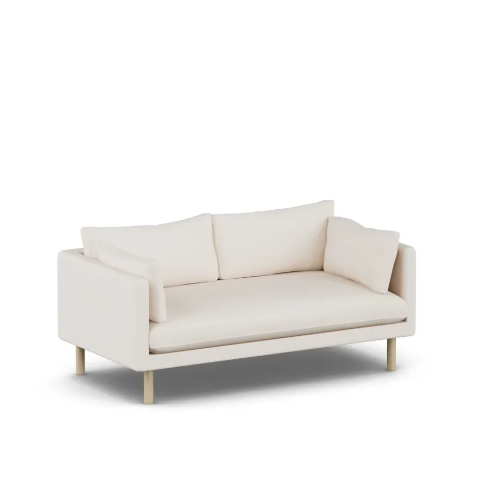 Sofá Linnevik, Caleido 9600-roble blanco aceitado, 2 plazas*1898