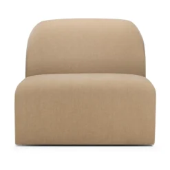 Sofá modular Bulky, módulo central de 1 plaza, Sepia claro*Ethnicraft Hot