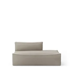 Sofá modular Catena, Tela cotton linen natural, open end r 301*Ferm Living Best