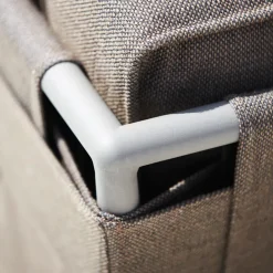 Sofá modular Conic, Airtouch grey, diván, incl. cojines*Cane-line Sale