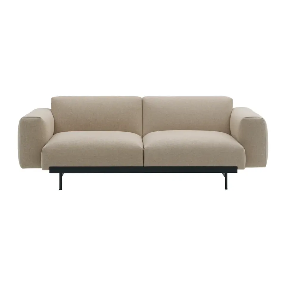 Sofá modular de 2 plazas In Situ configuración 1, Ecriture 240-Black*Muuto Best