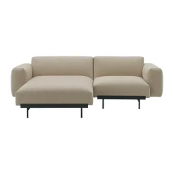 Sofá modular de 2 plazas In Situ configuración 5, Ecriture 240-Black*Muuto Hot