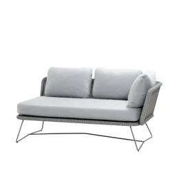 Sofá modular Horizon, Natté light grey, izquierda*Cane-line Hot