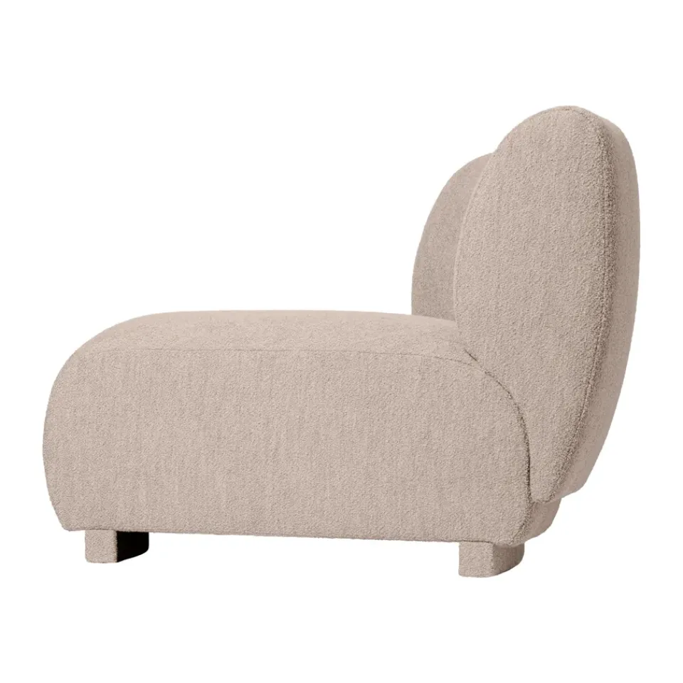 Sofá modular Rico corner 45 Soft Bouclé, Natural*Ferm Living New