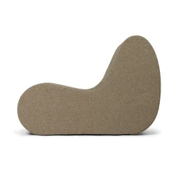 Sofá modular Rouli center module pure bouclé, Sand*Ferm Living