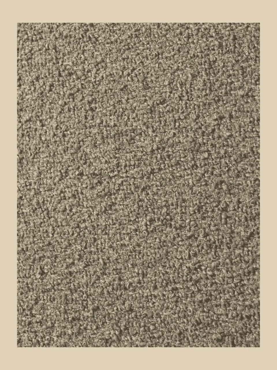 Sofá modular Rouli center module pure bouclé, Sand*Ferm Living