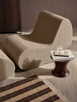 Sofá modular Rouli center module pure bouclé, Sand*Ferm Living