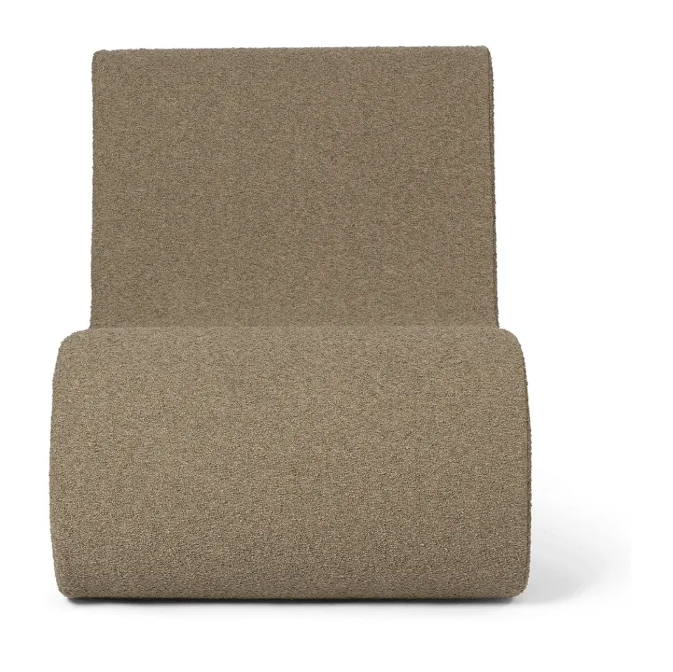 Sofá modular Rouli center module pure bouclé, Sand*Ferm Living
