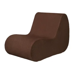 Sofá modular Rouli center module pure bouclé, Chestnut brown*Ferm Living Clearance