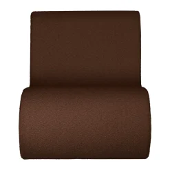 Sofá modular Rouli center module pure bouclé, Chestnut brown*Ferm Living Clearance