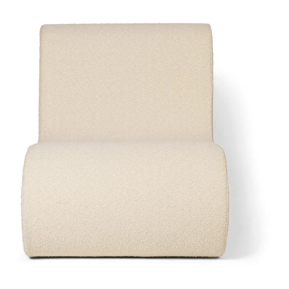 Sofá modular Rouli center module pure bouclé, Off-white*Ferm Living Online