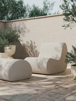 Sofá modular Rouli center module pure bouclé, Off-white*Ferm Living Online