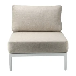 Sofá modular Santander módulo central, Blanco-beige*1898 Best