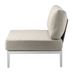 Sofá modular Santander módulo central, Blanco-beige*1898 Best