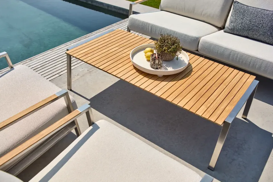 Sofá Naos, Stainless steel-dot beige, 2,5 plazas*Brafab Hot