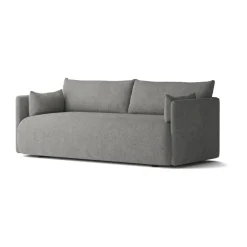 Sofá Offset 2 plazas, Audo Bouclé 16 Dark grey*Audo Copenhagen Online