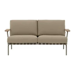 Sofá Settle de 2 plazas, Ribbed Weave 5 Taupe*Muuto Sale