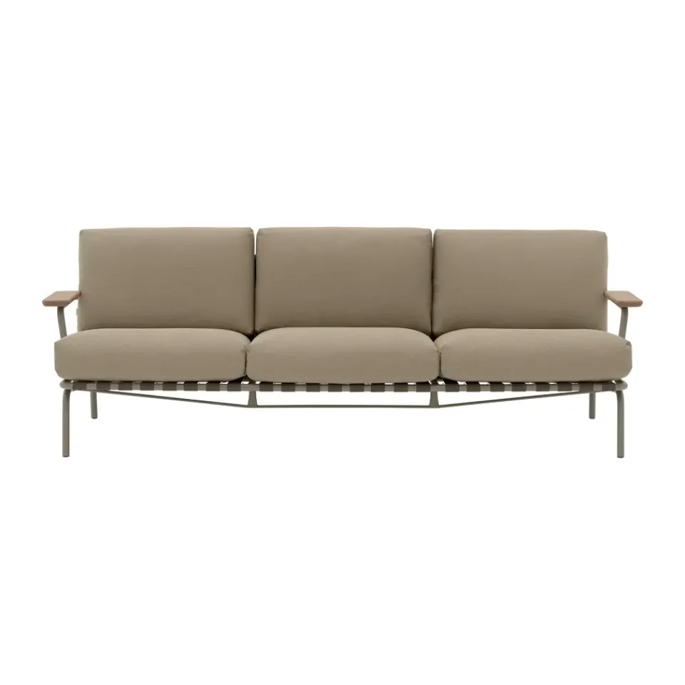 Sofá Settle de 2 plazas, Ribbed Weave 5 Taupe*Muuto New