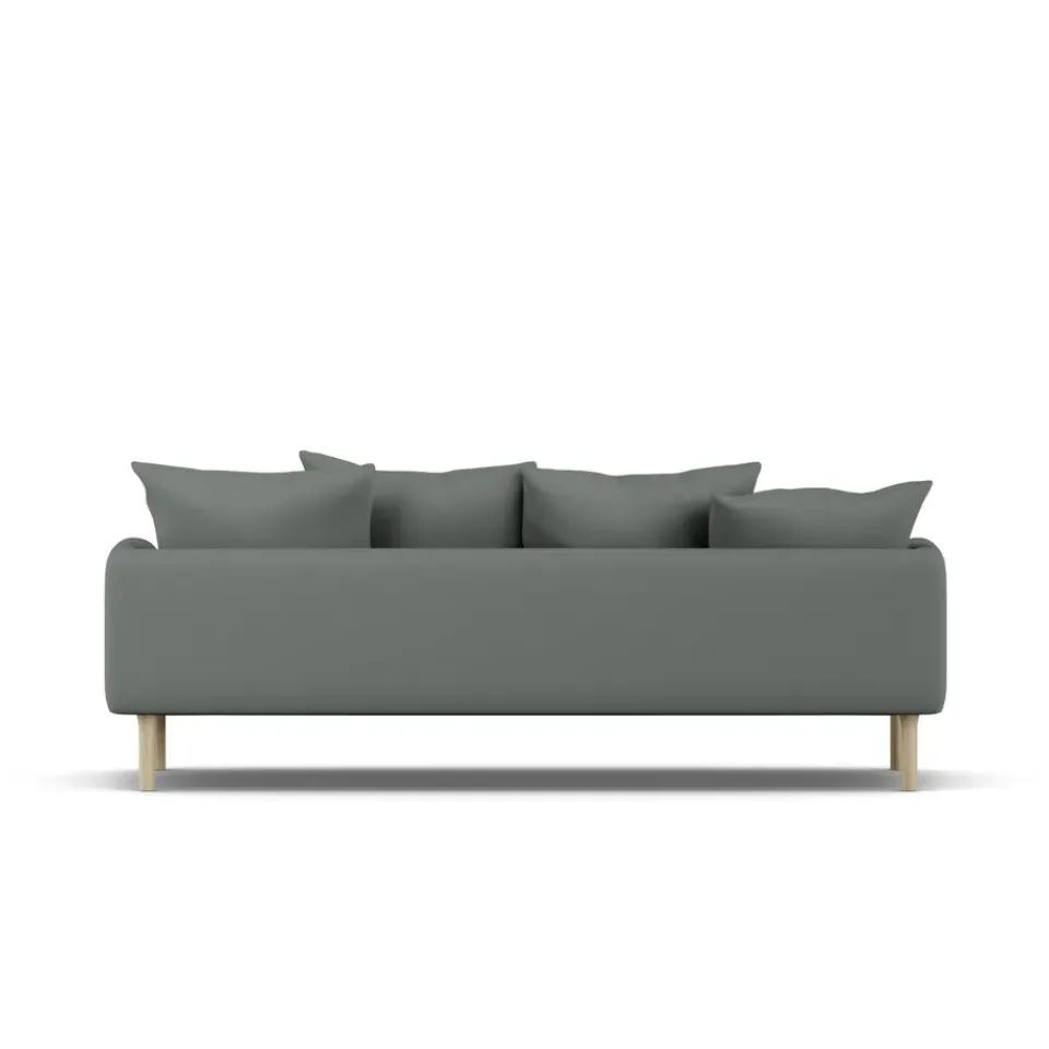 Sofá Sjövik, Caleido Grey 1240-roble blanco aceitado, 3 plazas*1898 Clearance
