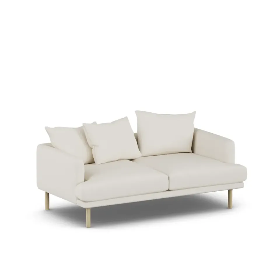Sofá Sjövik, Jump Off White 1954-roble blanco aceitado, 2,5 plazas*1898 Hot