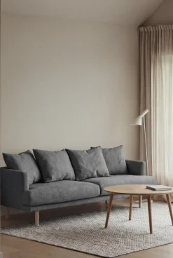 Sofá Sjövik, Same Blue 6678-roble blanco aceitado, 3 plazas*1898 Hot