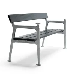 Sofá Vilamoura, Caoba , soporte de aluminio en bruto*Byarums bruk Online