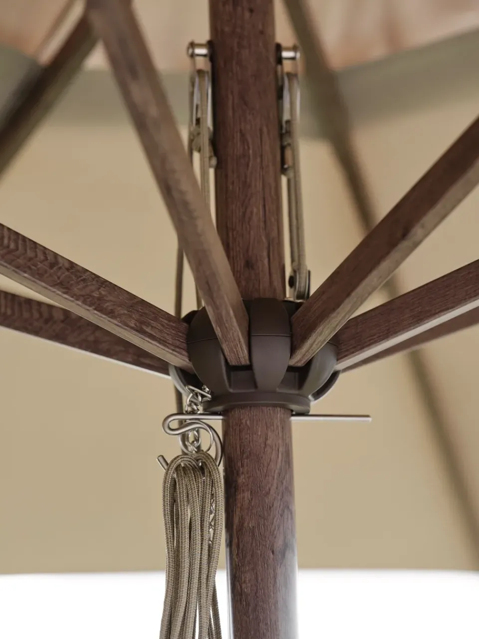 Sombrilla Paliano, -taupe 350 cm*Brafab Outlet