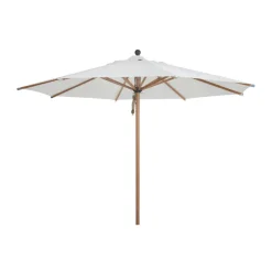 Sombrilla Paliano, Natural-blanco 300 cm*Brafab