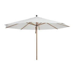 Sombrilla Paliano, Natural-blanco 350 cm*Brafab Clearance