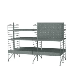 Soporte vertical galvanizado Outdoor, Galvanizado*String Clearance