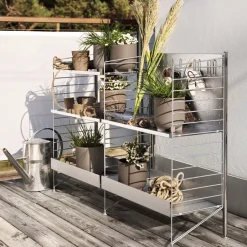 Soporte vertical galvanizado Outdoor, Galvanizado*String Discount