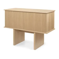 Stilt sideboard single 72,5x100 cm, Natural oak*Ferm Living Outlet