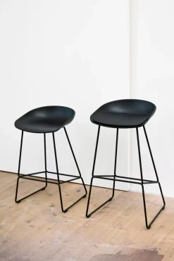 Taburete alto About a Stool 38, 2.0, -estructura de acero*HAY Best