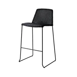 Taburete alto Breeze, Black*Cane-line New