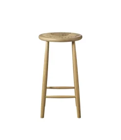 Taburete alto J165C 65 cm, Oak nature lacquered-nature*FDB Møbler Sale