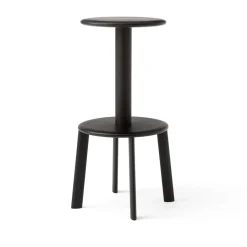 Taburete alto Massif AV40, Dark stained oak-warm black*&Tradition