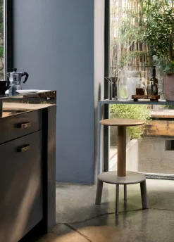 Taburete alto Massif AV39, Dark stained oak-warm*&Tradition New